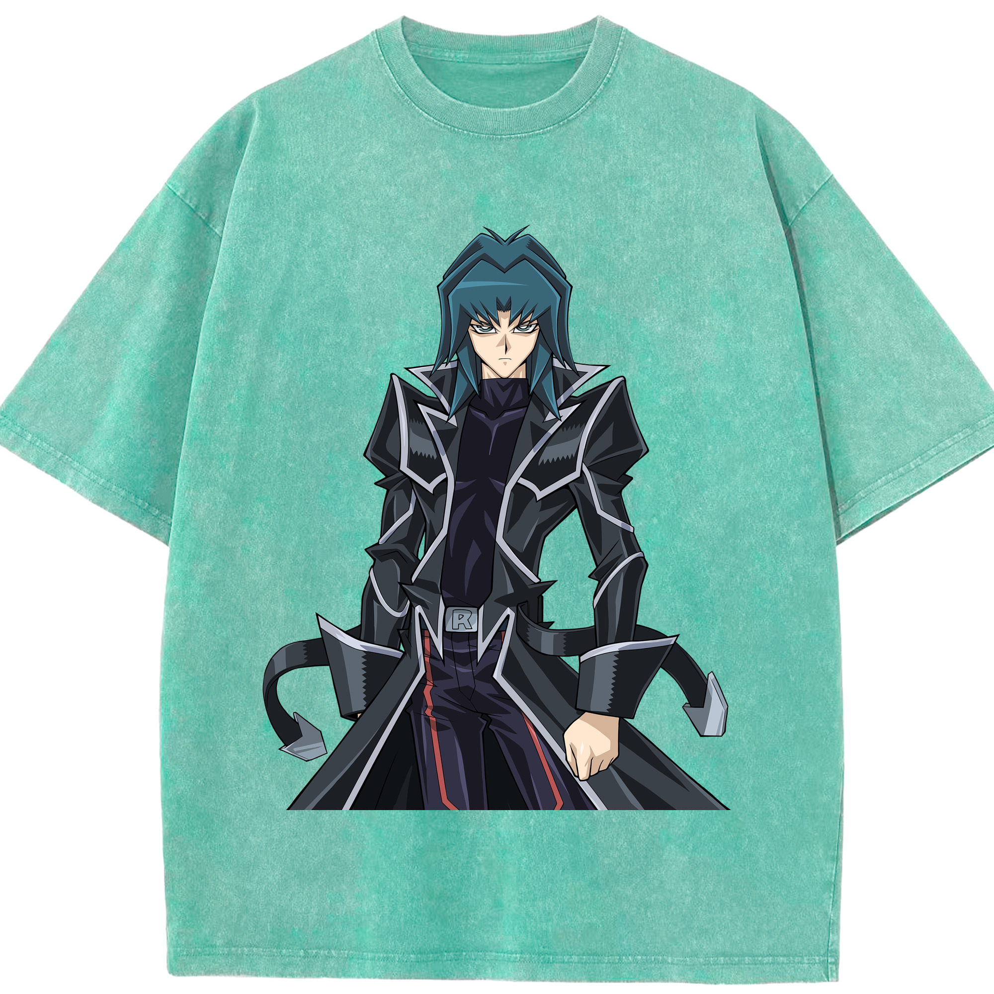 （画像用） 遊☆戯☆王 Yu-Gi-Oh! 綿100% ヴィンテージ風 半袖Tシャツ（フロントプリント）